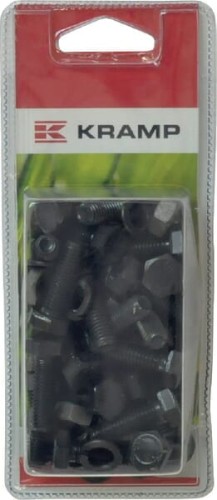 Śruba + nakrętka M8x25 (25x) KGRB825BP025 - Intertraktor