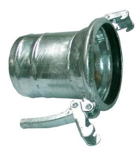 Złącze żeńskie 6" z króćcem redukcyjnym na wąż 5" (125 mm) 6224005
