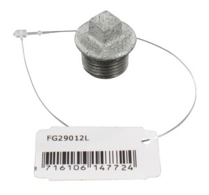 Kształtka rurowa nr 290 zatyczka stożkowa gwint zew. ocynk, 1/2" FG29012L