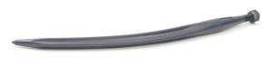 Ząb ładowacza, wygięty zamykający, profil gwiazda 35x670 mm końcówka szpiczasta z nakrętką M20x1.5 niebieski FST FT486196