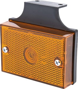 Lampa obrysowa, prostokątna, 12/24V pomarańczowa, przykręcana Waś 1400690420