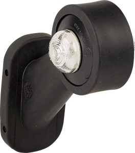 Lampa obrysowa LED, prawa, 12/24V przezroczysta, przykręcana Waś 1400699602