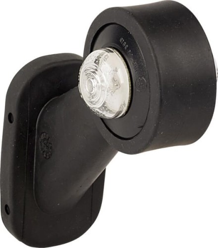 Lampa obrysowa LED, prawa, 12/24V przezroczysta, przykręcana Waś 1400699602 - Intertraktor