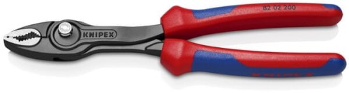 Szczypce kombinerki wydłużone TwinGrip 200 mm uchwyt 2-KP TA8201200 - Intertraktor