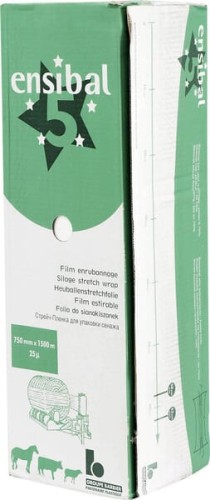 Folia do sianokiszonki Ensibal, zielona, 750 mm 1598071520 - Intertraktor