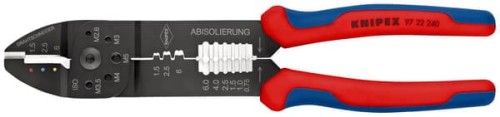 Szczypce do osadzania końcówek konektorowych Knipex 240 mm TA9722240 - Intertraktor