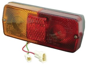 Lampa tylna zespolona 184x76mm, prawa Cobo 02356000