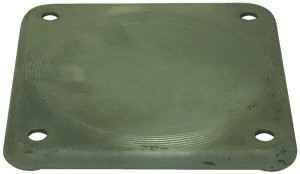 Pokrywa kołnierza czworokątna ocynk, 6" 6309900Z