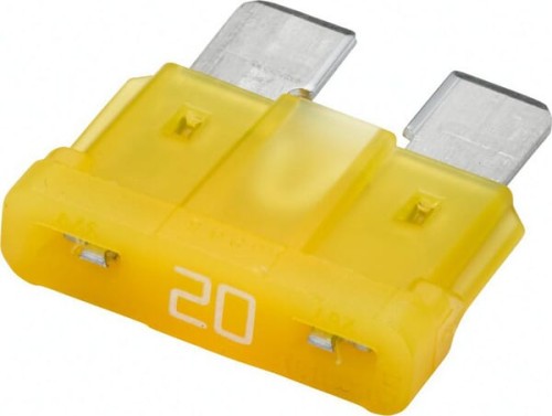 Bezpiecznik płaski, 32V 20A L=18.6 mm żółty op. 50 szt. Hella 8JS711688002 - Intertraktor