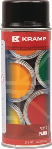 Lakier pasujący do maszyn Case IH, czarny połysk 400 ml 905504KR - Intertraktor