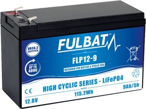 Akumulator LITOWY 12V 9Ah FLP129