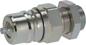 Szybkozłącze wtyczka CNV 1" gwint grodziowy M30x2 22L CNV165302M