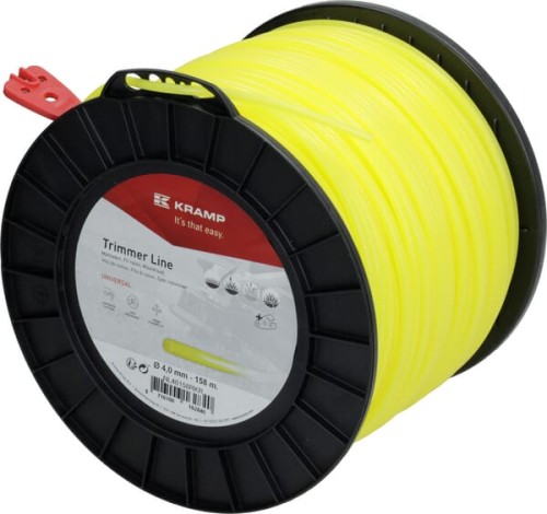 Żyłka tnąca Ø 4mm 158m okrąła żółta Kramp NL40158RKR - Intertraktor
