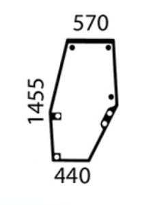 Szyba 3647692M1
