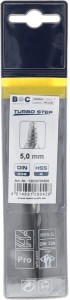 Wiertło 5.0 mm HSS-DIN338-G TURBO STEP 12020700500