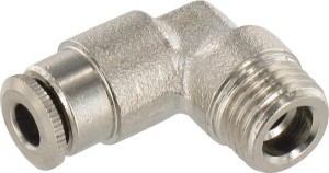 Szybkozłącze kolankowe 90° Ø 4 mm stałe gwint zewnętrzny 10x1 Kramp CLWS4MK101