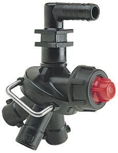Uchwyt dyszy potrójny z tuleją 1/2" 4133212