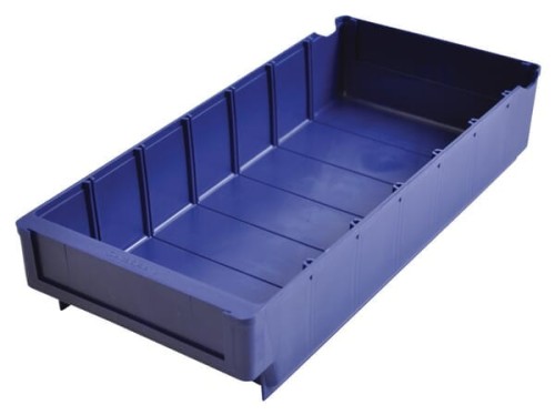 Skrzynka regałowa Perstorp, niebieska 400 x 188 x 80mm WE40018880 - Intertraktor