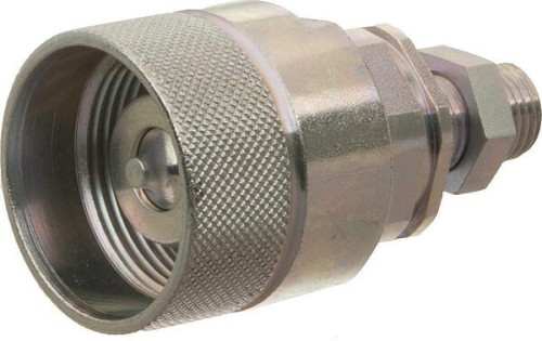 Szybkozłącze skręcane 1/2" gwint grodziowy M14x1.5 8L - wtyczka SKSM12N14 - Intertraktor