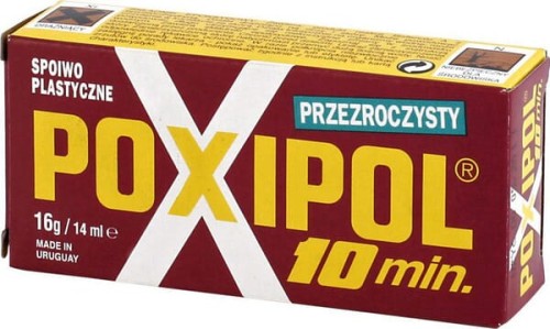 Klej Poxipol przezroczysty, 14 ml 1032620011 - Intertraktor