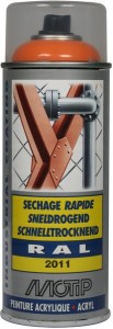 Lakier akrylowy w sprayu, RAL 2011 pomarańczowy głęboki 400 ml 07080ND