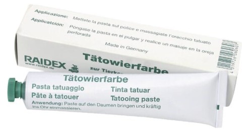 Tusz pasta do tatuownic, zielony, 60 g 1592362060 - Intertraktor