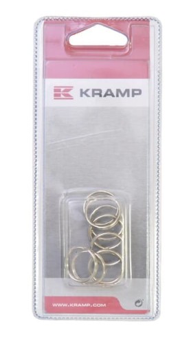 Brelok do kluczy + akcesoria Kramp Blister, kółko do kluczy 20 mm KRHG20NP010 - Intertraktor