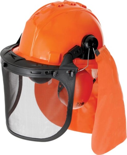 Kask ochronny dla pilarza kpl. Premium KH100100 - Intertraktor