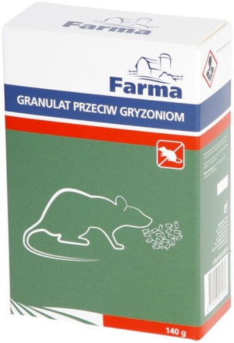 Granulat na myszy i szczury 140 g Farma 1704100150FA - Intertraktor