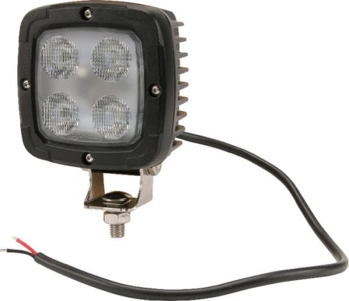 Lampa robocza LED, kwadratowa, 40W 4000 lm 10/30V  światło rozproszone Kramp LA10044 - Intertraktor