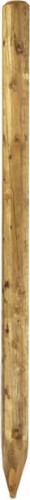 Palik ogrodzeniowy Drewno 180cm x Ø100mm Octo Wood 1666261018 - Intertraktor
