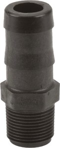 Końcówka węża 3/4" gwint zewn. NPT x 1" HB075100