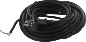 Przewód wymienny neoprenowy z wtyczką, 15 m 2 x 0.75 mm² MVS152075