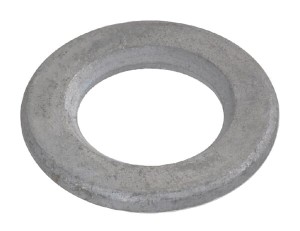 Podkładka M20x37x4 mm, stal oksydowana DIN 6916 Kramp 691620B