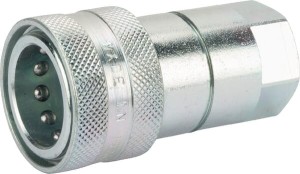 Szybkozłącze gniazdo 3/8" gwint wew. 3/8" BSP z zaworem grzybkowym NV NV38GASF