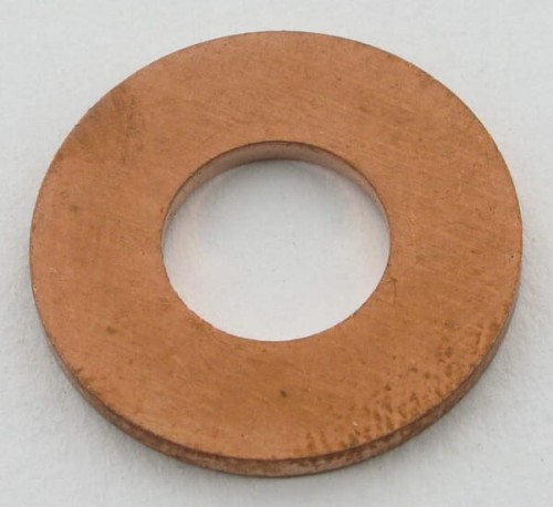 Uszczelka miedziana wtryskiwacza 21x10x2 mm Zetor 93009826 - Intertraktor