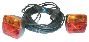 Zestaw lamp tylnych, przykręcane przewód 12 m LA91210