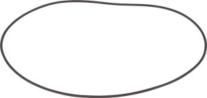 Pierścień uszczelniający o-ring 001053300