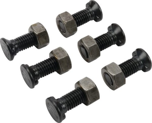 Zestaw śrub 6 szt. M12x35 mm podsadzenie owalne + nakrętki TB40215 - Intertraktor