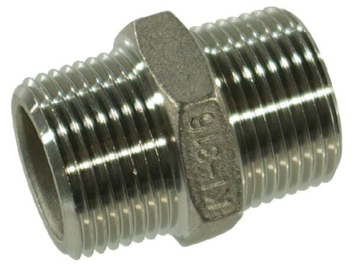 Złączka st.nier. 2xGZ 1 1/4" FG280114RVS - Intertraktor