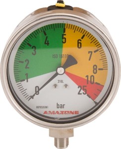 Manometr NG100 0-8/25 bar GD086