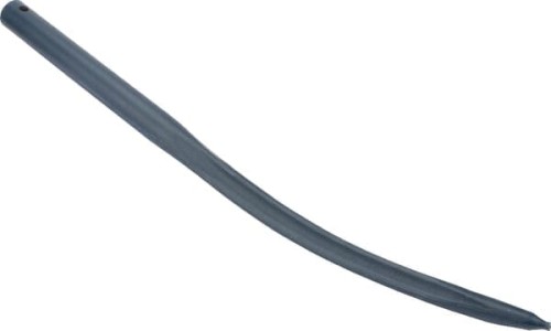 Ząb ładowacza, wygięty zamykający, profil gwiazda 35x640 mm końcówka szpiczasta z otworem Ø 10.5 na kołek sprężysty czarny FST 9186931401 - Intertraktor