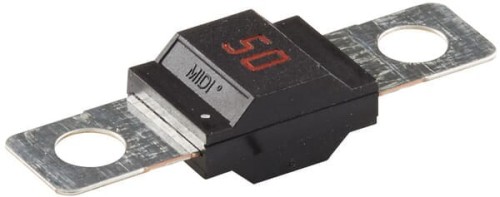 Bezpiecznik Midi, 32V 50A L=41.1 mm czerwony op. 1 szt. Hella 8JS742901011 - Intertraktor
