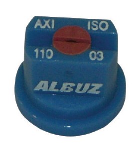 Rozpylacz płaskostrumieniowy AXI 110° 03 niebieski ceramiczny Albuz AXI11003