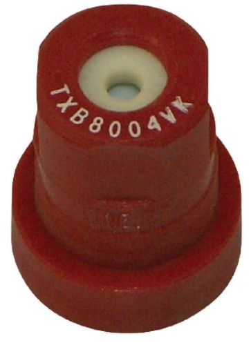 Rozpylacz wirowy o pustym stożku TXB 80° 04 czerwony ceramiczny TeeJet TXB8004VK - Intertraktor