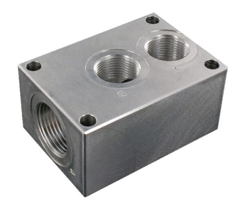 Blok zwrotny 2 x 3/4" 1 x 1" KRVB002 - Intertraktor