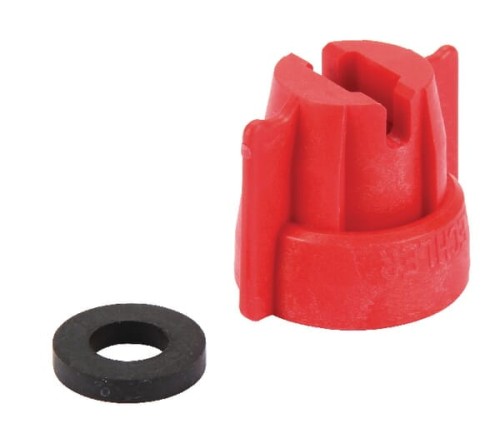 Pokrywka dyszy, bagnet, SW8, czerwony, z uszczelką, Lechler 0921645640 - Intertraktor