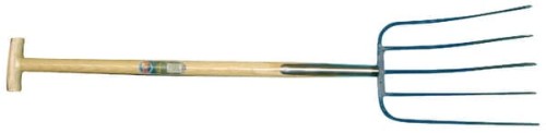 Widły do obornika 5-zębne oprawne trzonek T 915170 - Intertraktor