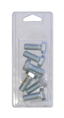 Śruba cały gwint M12x30 mm kl.8.8 ocynk 6 szt. KR9331230P006 - Intertraktor