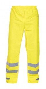 Spodnie przeciwdeszczowe wodoodporne roz. XL, Hi-Vis, żółty Hydrosoft Hydrowear 014580FYXL